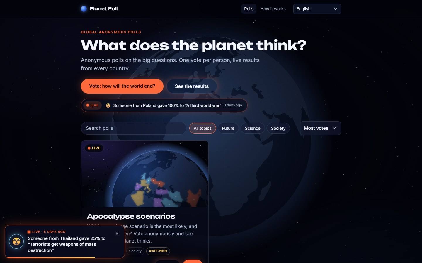 Planet Poll